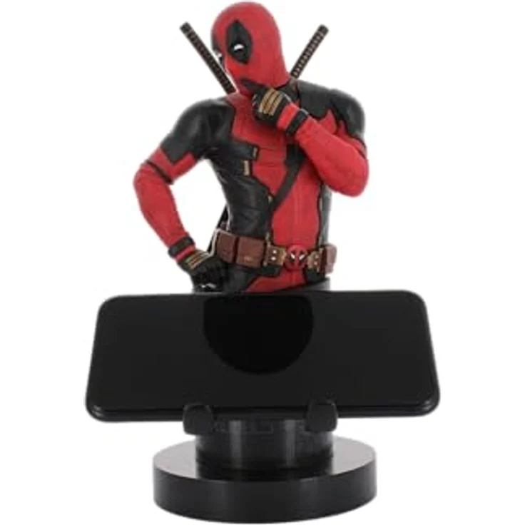 exquisite gaming Marvel Deadpool 3 Rest Cable Guy, 21 cm Kabelhalter für Smartphones und Controller, offiziell lizenziert – Bild 3