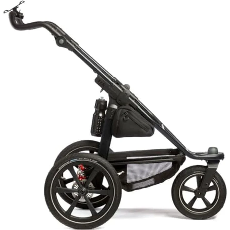 TFK pro-Rahmen für Pro Kinderwagen, leichter Aluminiumrahmen mit ergonomischem Schiebegriff und überarbeitetem Bremssystem – Bild 2