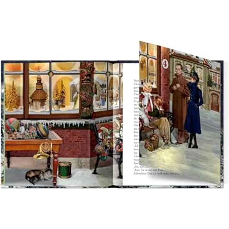 Coppenrath Adventskalenderbuch: Weihnachtsexpress ins Glück, weihnachtliche Erzählungen von Regine Kölpin mit Illustrationen von Barbara Behr – Bild 2