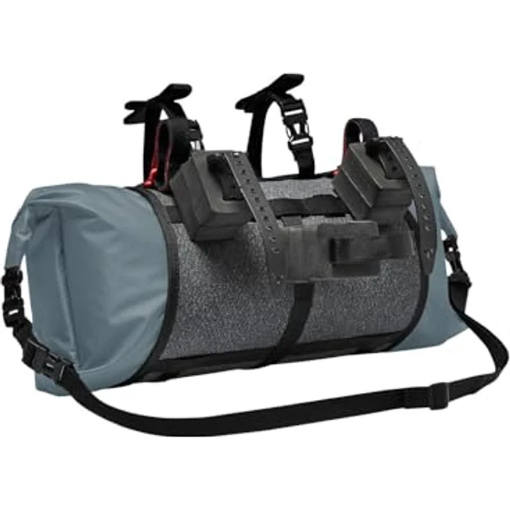 VAUDE Trailfront II Kinderfahrradtasche, wasserdicht, 13 Liter Volumen, grün – Bild 2