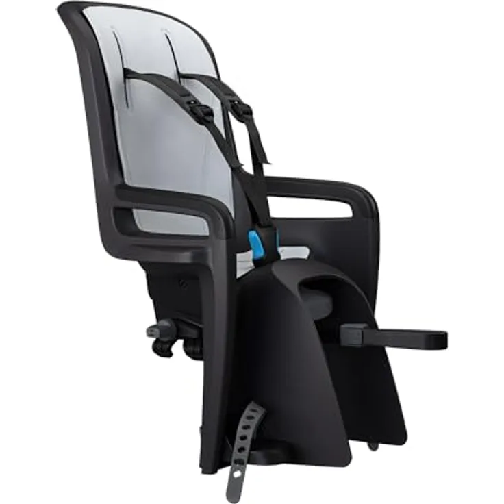 Thule RideAlong 2, Velokindersitz für Gepäckträgermontage mit verstellbarer Rückenlehne und waschbarem Polster