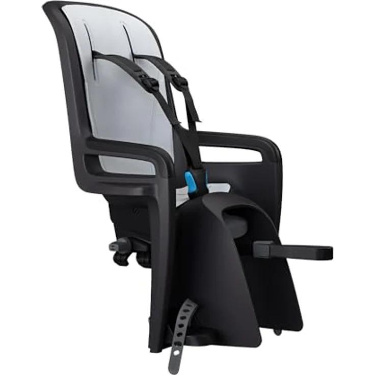 Thule RideAlong 2, Velokindersitz für Gepäckträgermontage mit verstellbarer Rückenlehne und waschbarem Polster – Bild 1