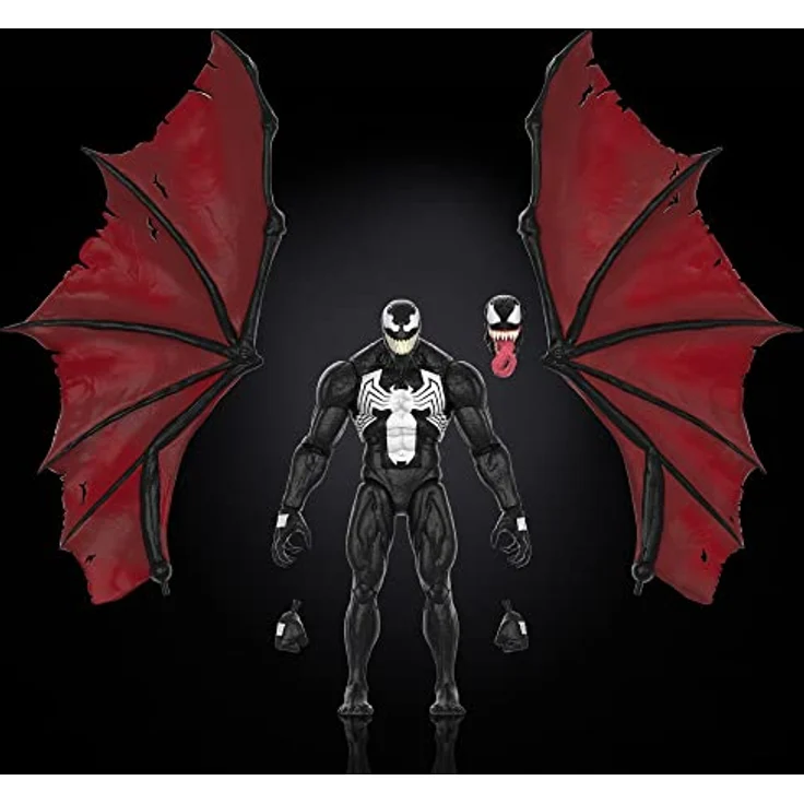 Hasbro Marvel Legends Series Spider-Man 60th Anniversary Marvel's Knull und Venom 2er-Pack King in Black, 15 cm große Action-Figuren, 5 Accessoires – Bild 2