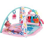 Baby Einstein 4-in-1 Kickin’ Tunes Jellyfish Jamboree, Musik- und Sprachentdecker-Spielzeug in Pink mit 90+ Melodien und 4 Spielmodi