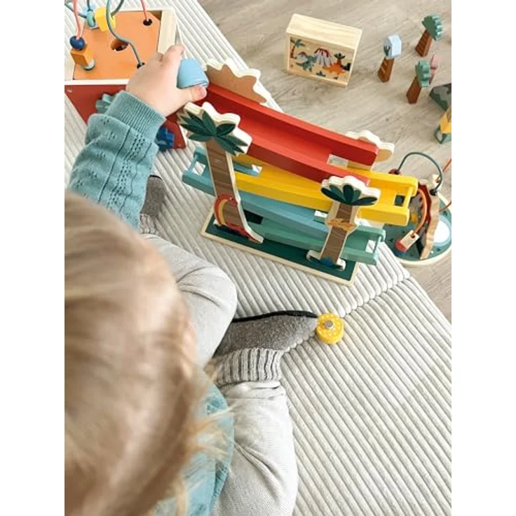 small foot Memospiel Dino, Holzspiel mit 14 Pärchen und Aufbewahrungsbox für Kinder – Bild 9
