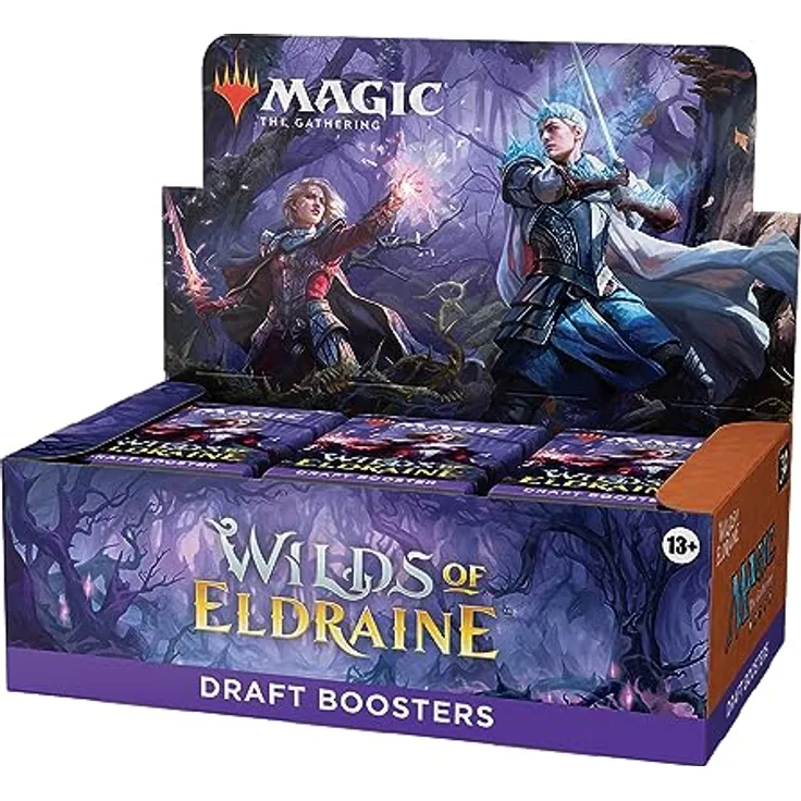 Wizards of the Coast Magic the Gathering Wilds of Eldraine Draft-Booster Display (36) English, Fairy Tale Collection of Legendary Creatures and Quests