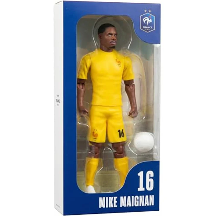 MEGABLEU Gelenkfigur – Französische Nationalmannschaft – Mike Maignan Nummer 16 – 20 cm Sammlerstück – Bild 1