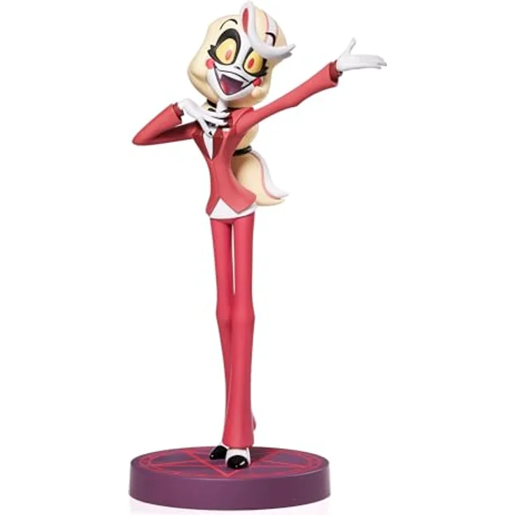 Numskull Hazbin Hotel Charlie Morningstar PVC-Statue, 24 cm, detaillierte Figur auf Pentagramm-Basis