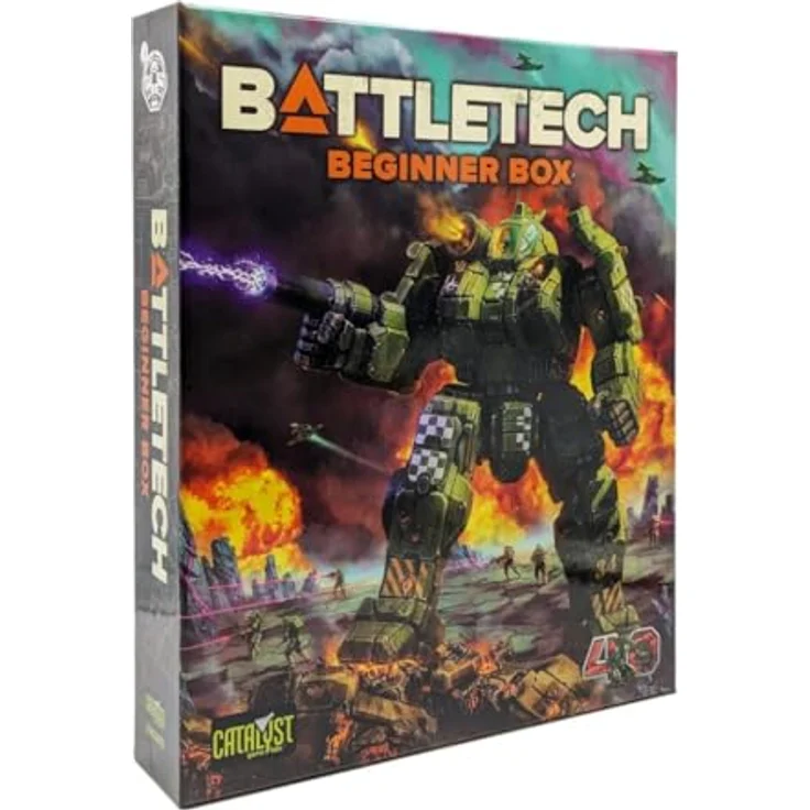 Catalyst Game Labs BattleTech Beginner Box 40th Anniversary, Strategie-Brettspiel - ENG Edition – Bild 1