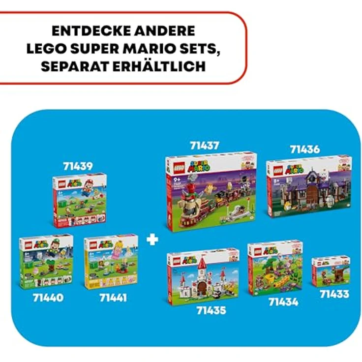 LEGO® Konstruktionsspielsteine König Buu Huus Spukhaus (71436), LEGO Super Mario, (932 St), Made in Europe - Preisvergleich – Bild 9