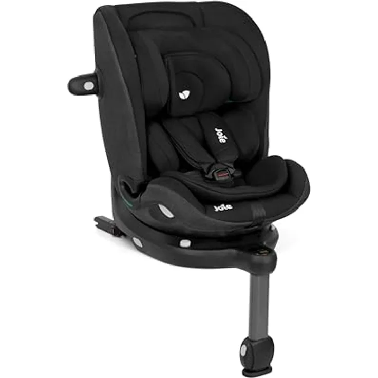 joie Reboarder-Kindersitz i-Pivot Grow mit 360° Rotationsmöglichkeit, TriProtect-Kopfstütze & Isofix-Basis - Shale