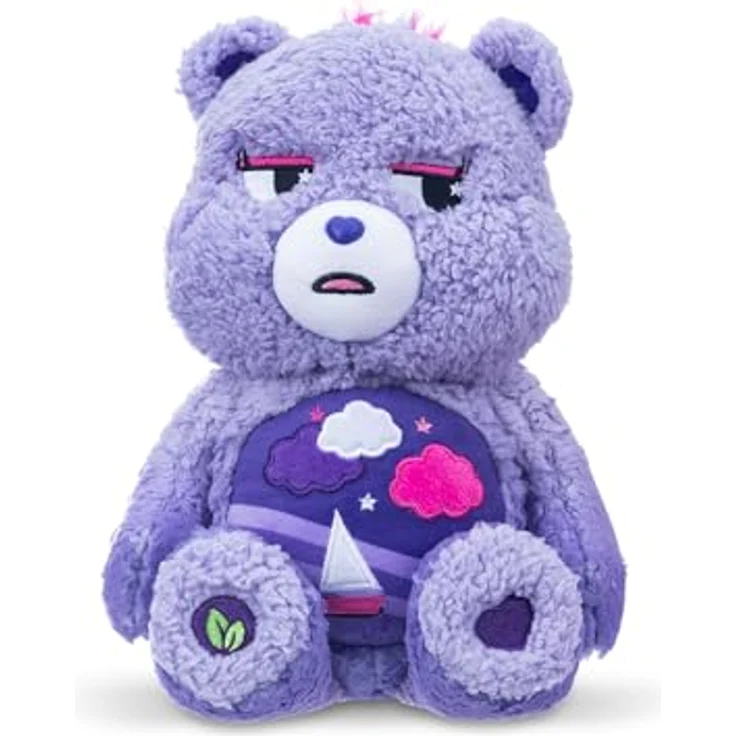 Troetelbeertjes Care Bears Kuscheltier Stormy Heart, 35cm Plüschspielzeug mit detailliertem Belly Badge-Design – Bild 3