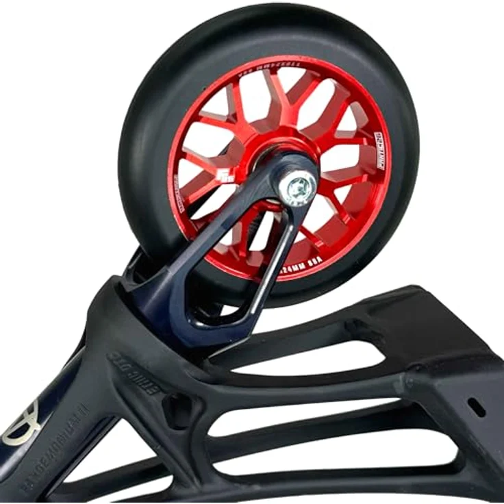 Fantic26 Spy7 Stunt-Scooter Rolle 110mm Abec11 Rot – Bild 6