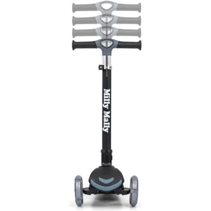 Milly Mally Scooter Boogie, Klappbarer Scooter in Schwarz für Kinder – Bild 8