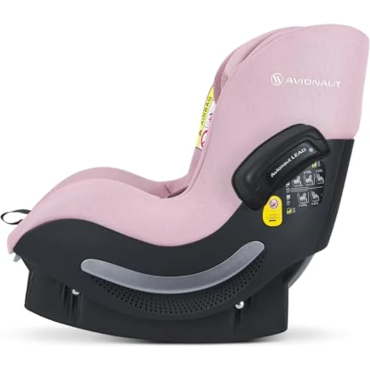 Avionaut AeroFIX AirFlow, Reboard Kindersitz (0-18 kg) mit Air-Flow Polsterung und verstärktem Seitenaufprallschutz, Pink – Bild 3