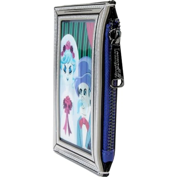 Loungefly, Portemonnaie, Haunted Mansion by Loungefly Karten-Etui Black Widow Bride, Schwarz – Bild 3