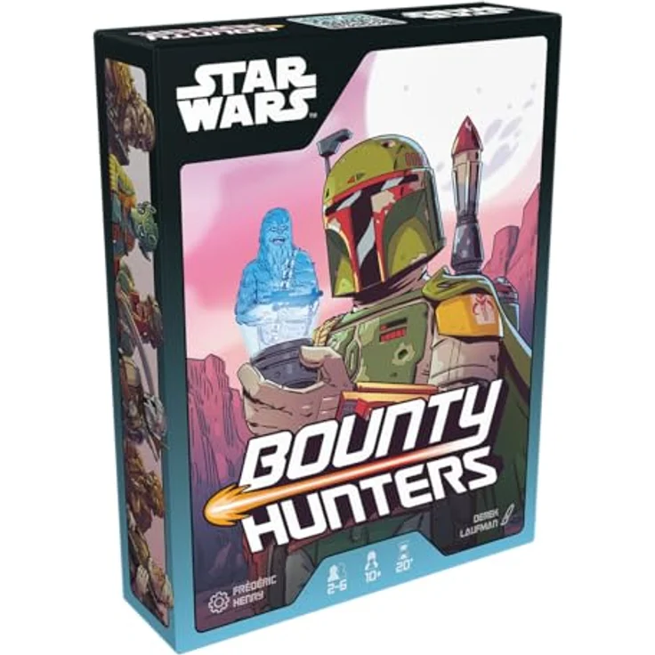 Zygomatic Star Wars: Bounty Hunters Kartenspiel, 2-6 Spieler, Ab 10+ Jahren, 20 Minuten, Deutsch – Bild 1