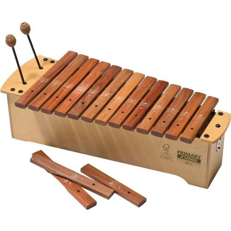 Sonor AXP 1.1 Alt Xylophon Primary Line, mit Notenlinienaufdruck und Birkenholz-Resonanzkasten, Grundton-Stimmung