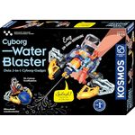 KOSMOS 621254 Cyborg Water-Blaster, 2-in-1 Cyborg Roboter-Hand mit Wasserpistole, auch für Linkshänder geeignet, Experimentierkasten für Kinder ab 10-14 Jahre