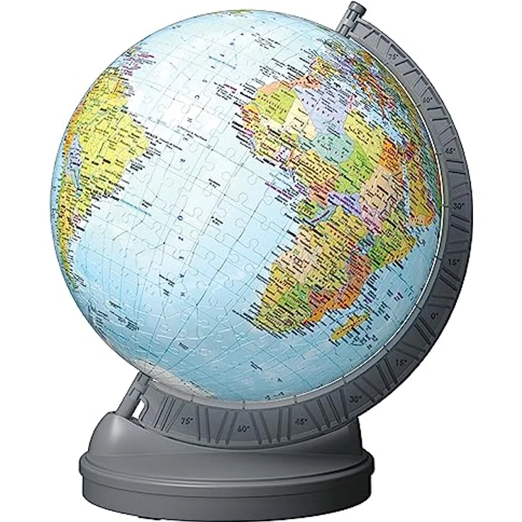 Ravensburger 3D Puzzle 11549 - Globus mit Licht - 540 Teile - Beleuchteter Globus für Erwachsene und Kinder ab 10 Jahren – Bild 2