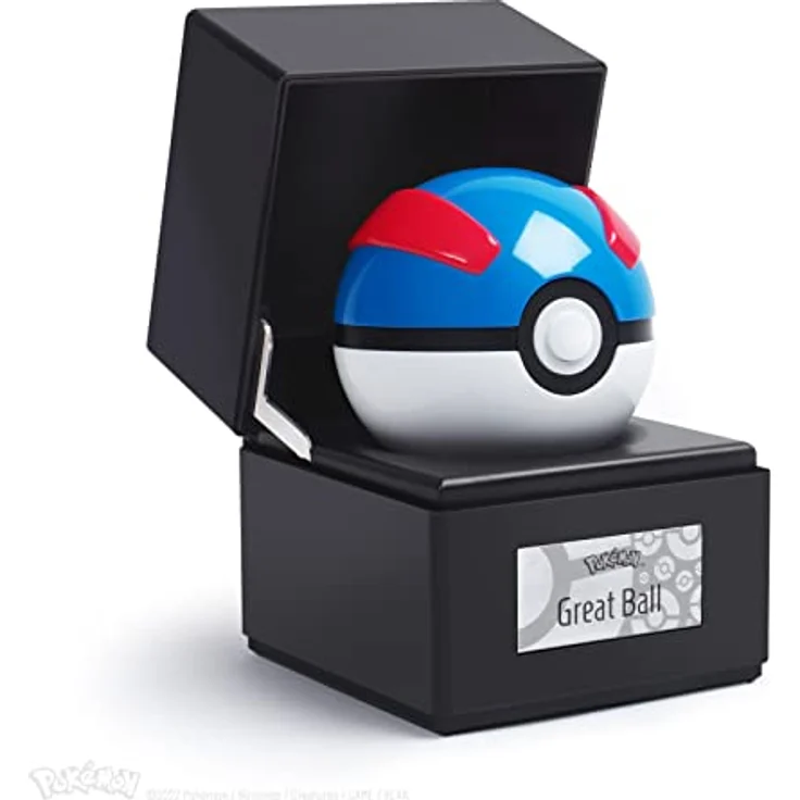 The Wand Company Pokémon: Superball, Diecast Pokéball mit 1,5-facher Fangchance und konfigurierbaren Lichteffekten, 8 cm Durchmesser – Bild 2