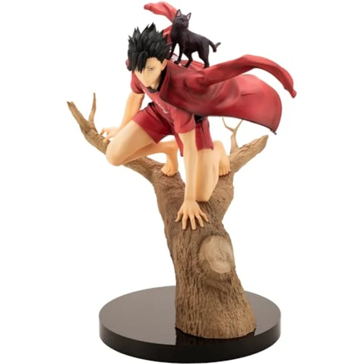 Kotobukiya Haikyu!! ARTFXJ Statue 1/8 Tetsuro Kuroo 24 cm, PVC Figur in bedruckter Fensterbox – Bild 1