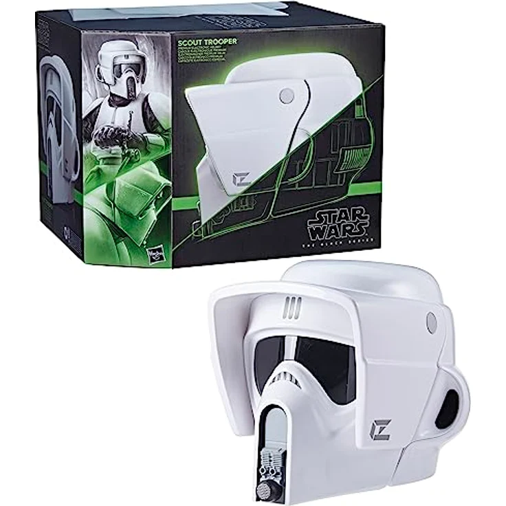 Star Wars Hasbro F6911 Black Series Scout Trooper Premium Elektronischer Helm, Return of The Jedi Adult Roleplay Item – Bild 3