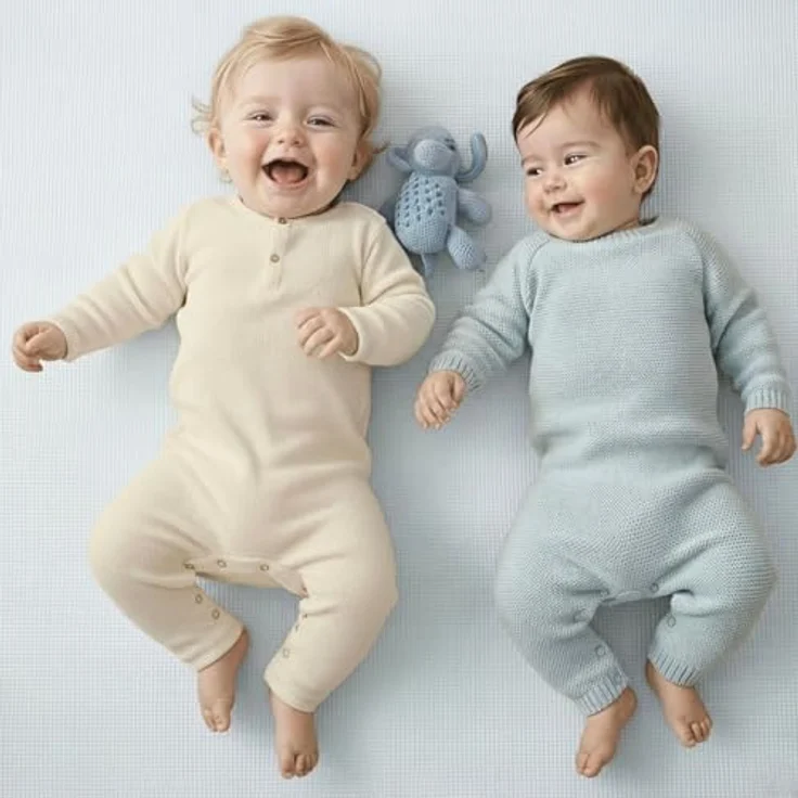 LittleTom Spielmatte Baby Puzzlematte Weiß, 18-teilig 180x90 cm, 1 cm dick, rutschfest und stoßdämpfend, pflegeleichte EVA Schaumstoff Bodenmatte für Kinder – Bild 5