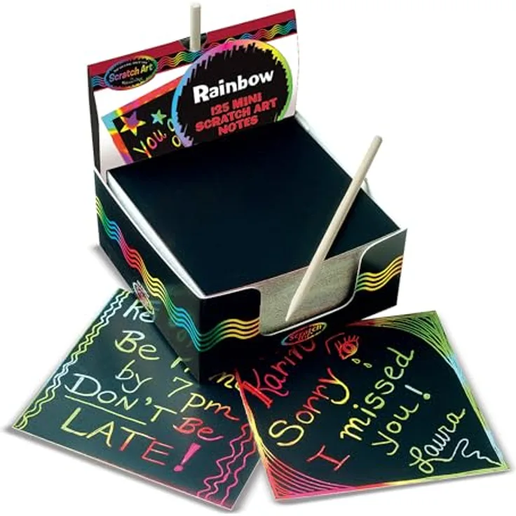Melissa und Doug Scratch Art Regenbogen