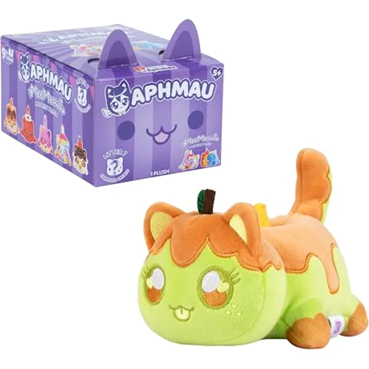 Aphmau - 15 cm Mystery Meemeows Plush - Series 7 Carnival Treats, Sammelfigur mit Überraschungserlebnis in Blindbox, superweich und kuschelig – Bild 4