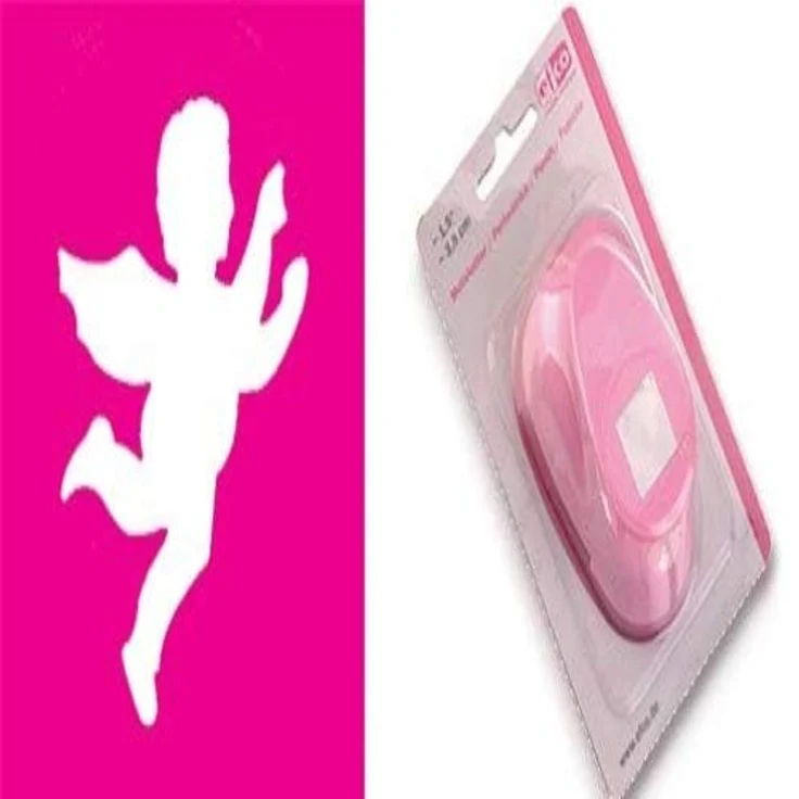 Efco Papierstanzer „Engel“, XL, 67 x 59 mm, Rosa – Bild 2