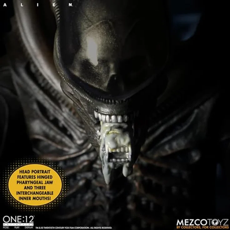 Mezco Alien One:12 Collective Deluxe Actionfigur, Multicolor, 100% Kunststoff mit inspiriertem Design – Bild 5