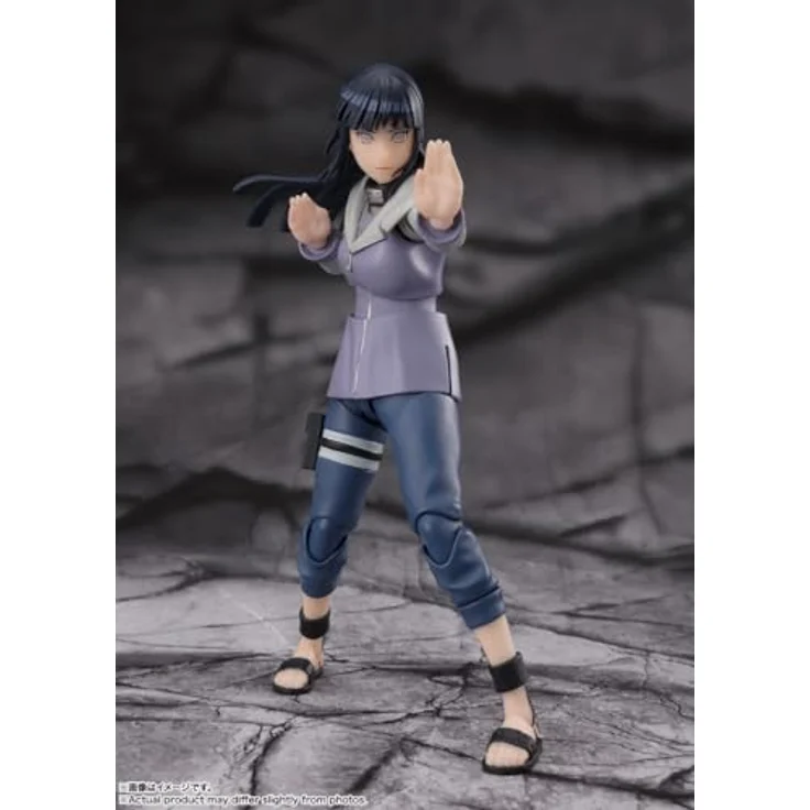 Bandai Tamashii Nations Naruto S.H.Figuarts Actionfigur Hinata Hyuga, 13 cm, inkl. Zubehör, Virtuous Byakugan – Bild 8