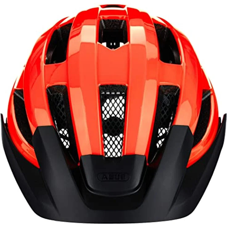 ABUS 87224 Fahrradhelm, Orange (Shrimp Orange), S (51-55 cm) – Bild 2