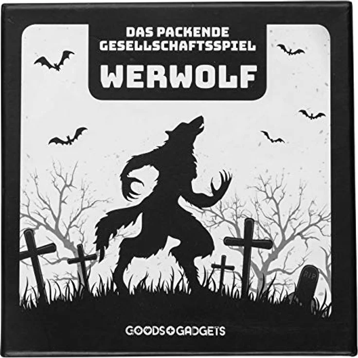 Original Werwolf Kartenspiel Deluxe Partyspiel mit Erweiterung - Werwölfe Rollenspiel Klassiker - 45 Karten Edition mit 30 verschiedenen Charakteren! DEUTSCHE Version – Bild 2