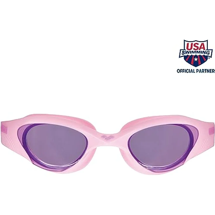 arena The One Junior Anti-Fog Schwimmbrille für Kinder, Schwimmbrille mit Breiten Gläsern, UV-Schutz, Selbstjustierender Nasensteg, Orbit-Proof Dichtungen – Bild 2
