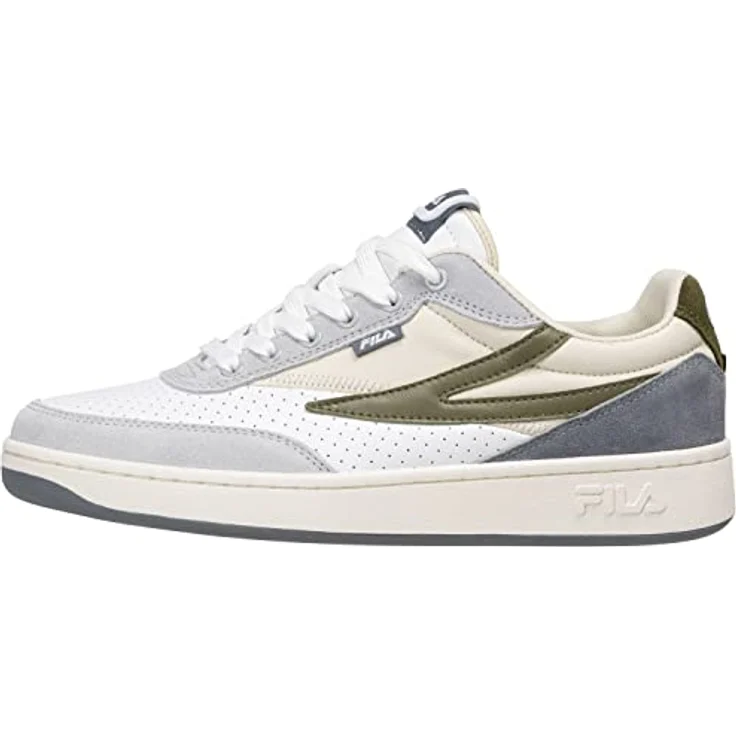 FILA Herren SEVARO S Sneaker, White-Burnt Olive, 44 EU Schmal – Bild 2