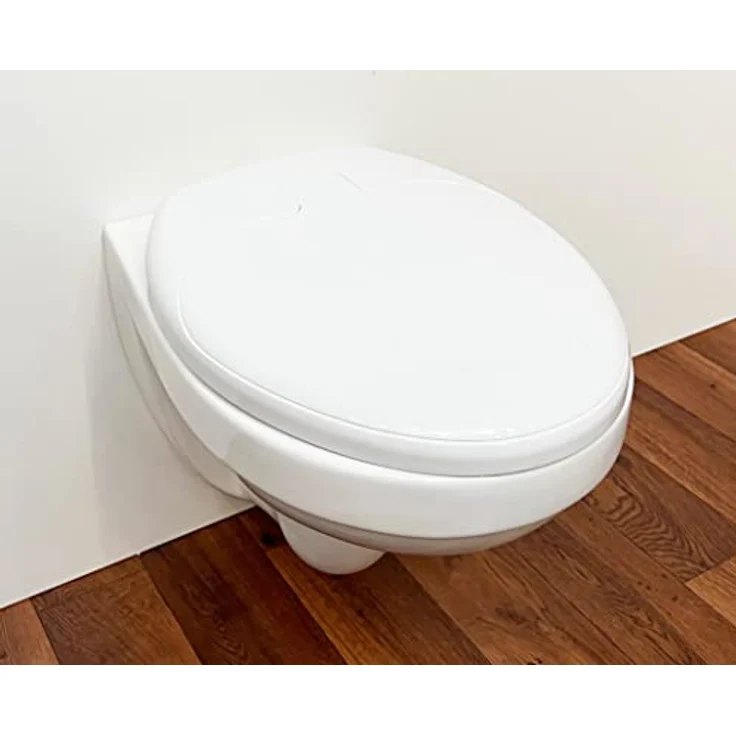 ADOB Kinder-WC-Sitz Family, mit Absenkautomatik, universelle Passform, bruchsicherer Kunststoff, einfache Montage – Bild 3