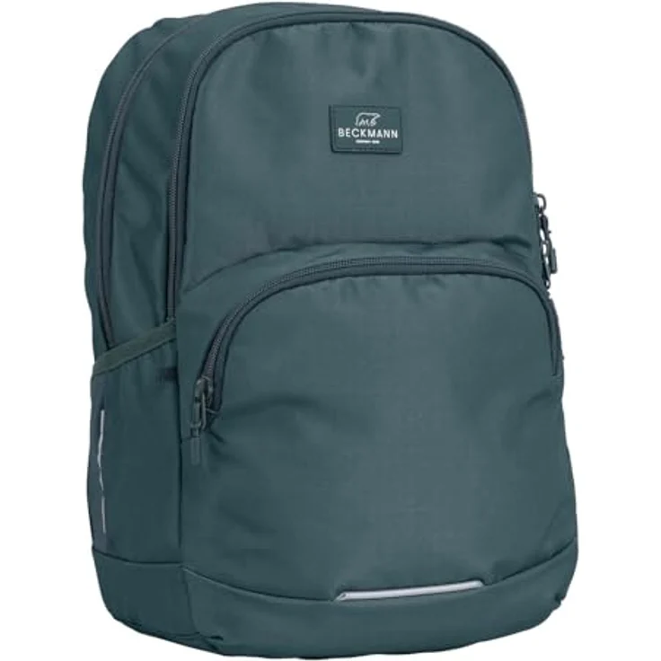 Beckmann Sport Jr. Backpack 30L, Schulrucksack mit Laptopfach, ergonomisches Tragesystem, dunkelgrün – Bild 2