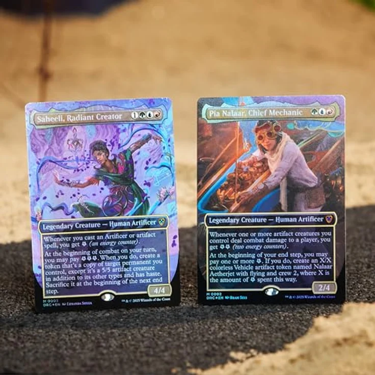 Magic: The Gathering Aetherdrift Commander Deck Living Energy, 100-Karten Deck mit fliegenden Kreaturen, Englisch – Bild 3
