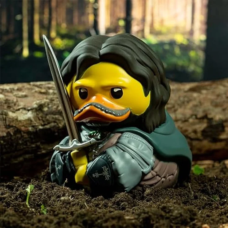 TUBBZ Box-Ausgabe Aragorn, Sammler-Vinyl-Gummiente Figur, 9 cm groß, Offizielles Der Herr der Ringe Merchandise – Bild 3