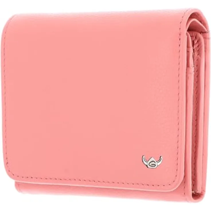 Golden Head Madrid Geldbörse Kinderportemonnaie, RFID Schutz, 100% Leder, 10 cm, orange