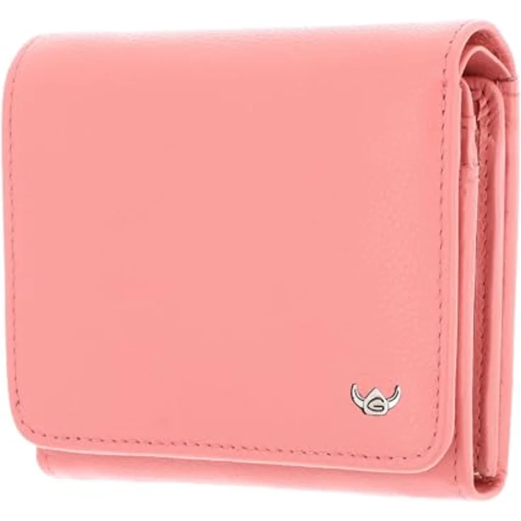 Golden Head Madrid Geldbörse Kinderportemonnaie, RFID Schutz, 100% Leder, 10 cm, orange – Bild 1