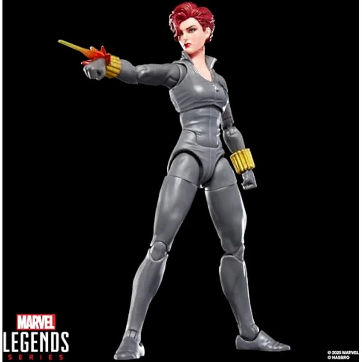 Marvel Legends Series Black Widow Action-Figur, 15 cm, inspiriert von Uncanny X-Men #268, mit 7 Accessoires und 20 Bewegungspunkten – Bild 3