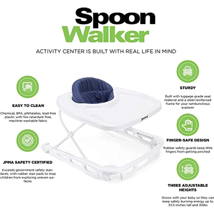 Joovy 00120 Spoon Walker, blau – Bild 7