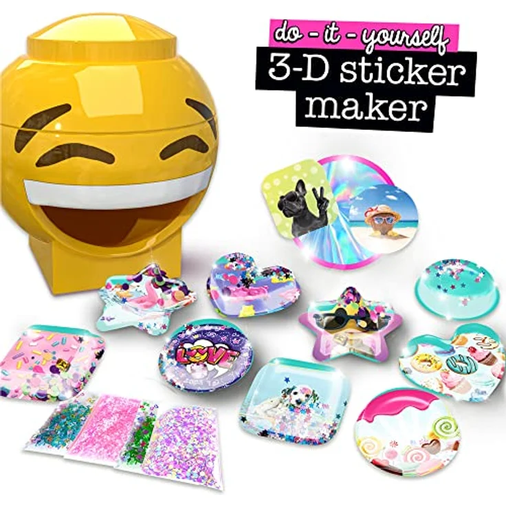 ACTIVITY KINGS ILY DIY 3D-Aufkleber Maker, Personalisierbarer Bastelset für Kinder ab 6 Jahren – Bild 2