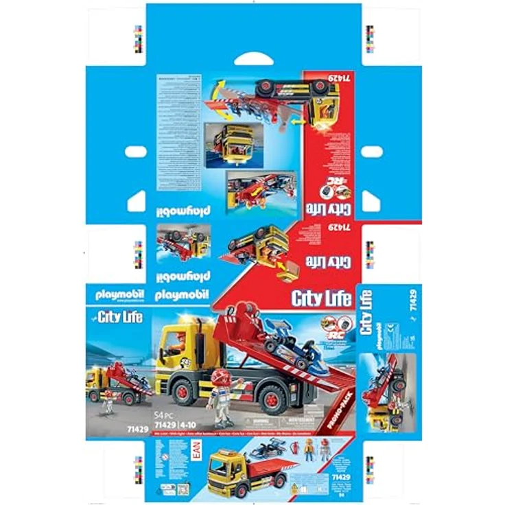 Playmobil® Konstruktions-Spielset Abschleppdienst (71429), City Life, (54 St), mit Licht – Bild 2