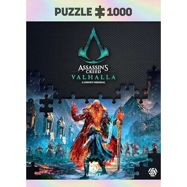 Assassin's Creed Valhalla: Dawn of Ragnarok - Puzzlespiel mit 1000 Teilen und den Maßen 68 cm x 48 cm | inklusive Poster und Tasche | Spiel-Artwork für Erwachsene und Teenager – Bild 5
