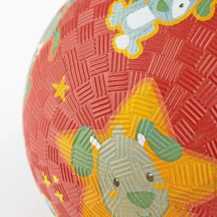 sigikid 43088 Hund Kautschukball-12 cm, rot - Mini-Ball mit griffiger Oberfläche, ideal für Kinder ab einem Jahr – Bild 5
