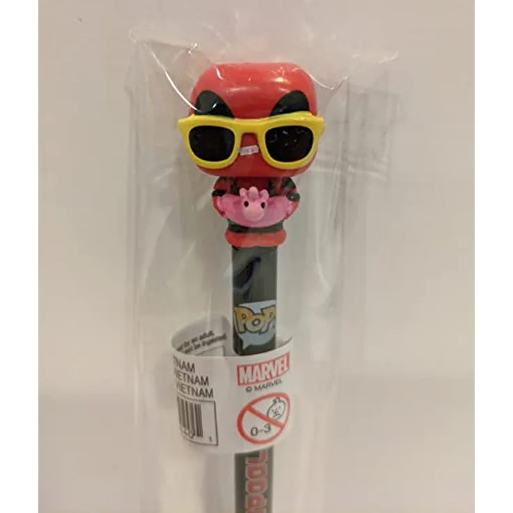 Marvel Lazy River Deadpool - Funko Pen Kugelschreiber mit Topper - Vinyl Figure